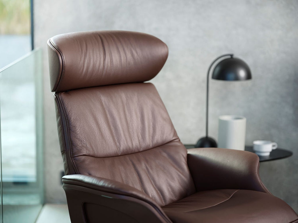 Poltrona Relax Clement con poggiapiedi integrato