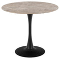 tavolo tipo tulip Eero Saarinen in ceramica