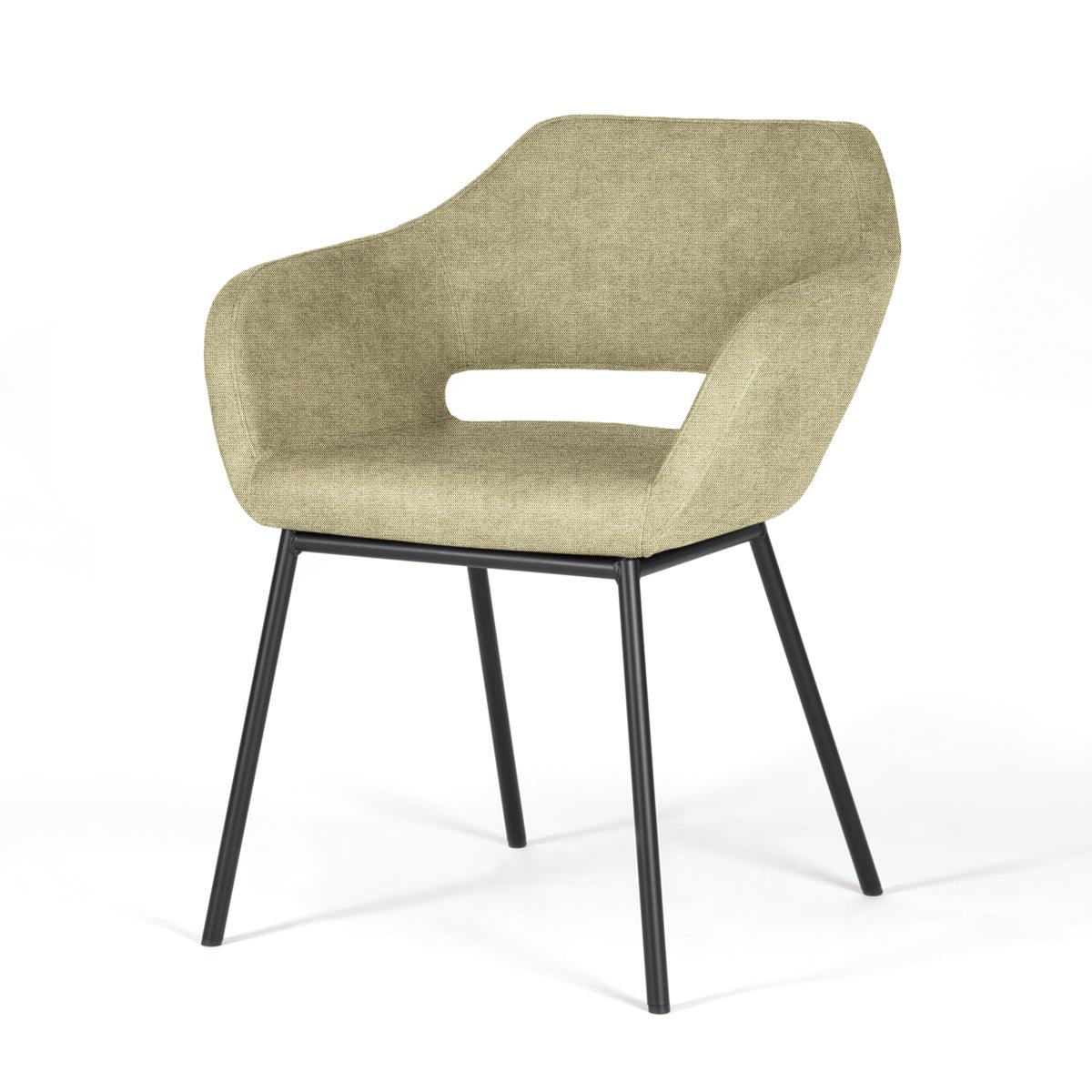 Leaf chair in fabric
