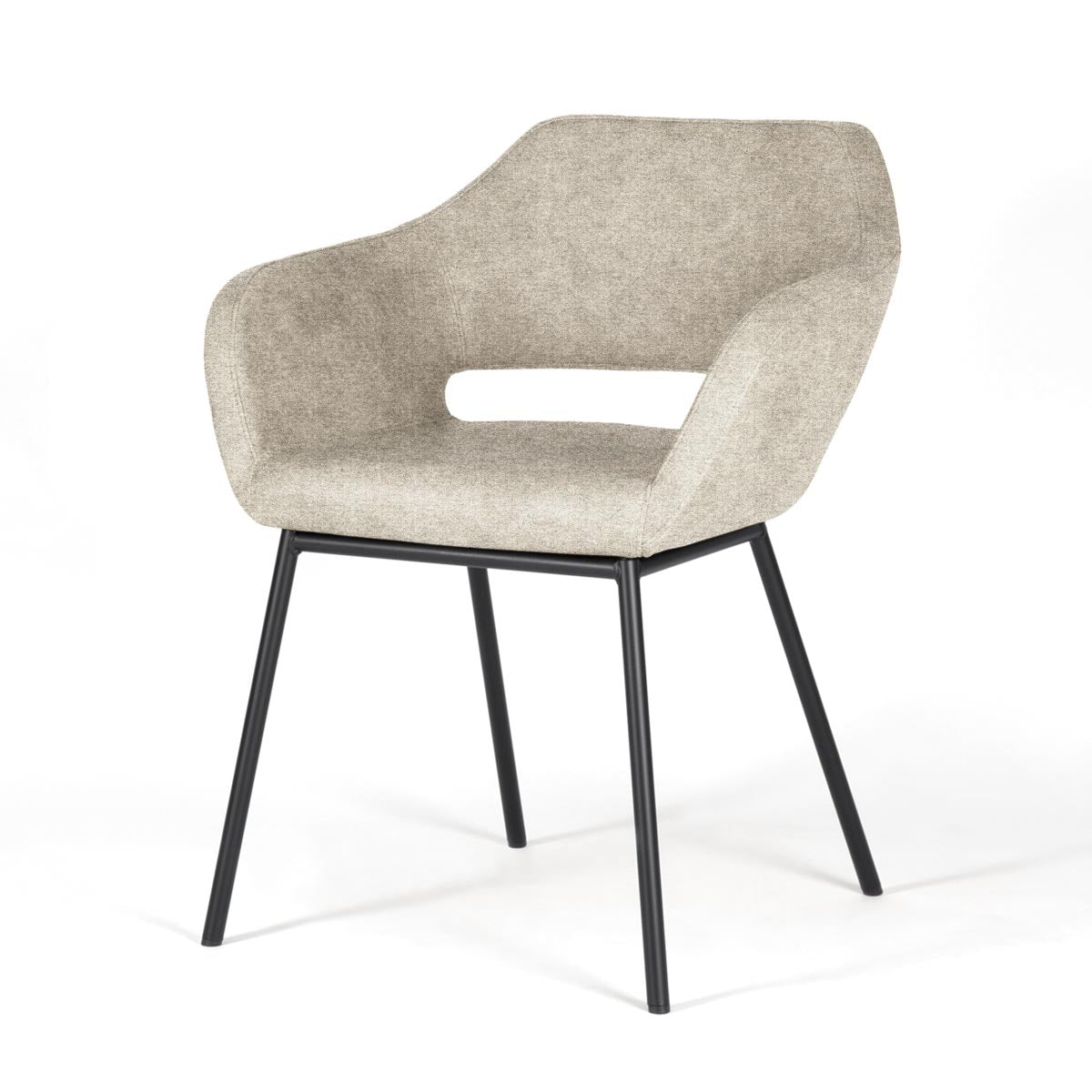 Leaf chair in fabric