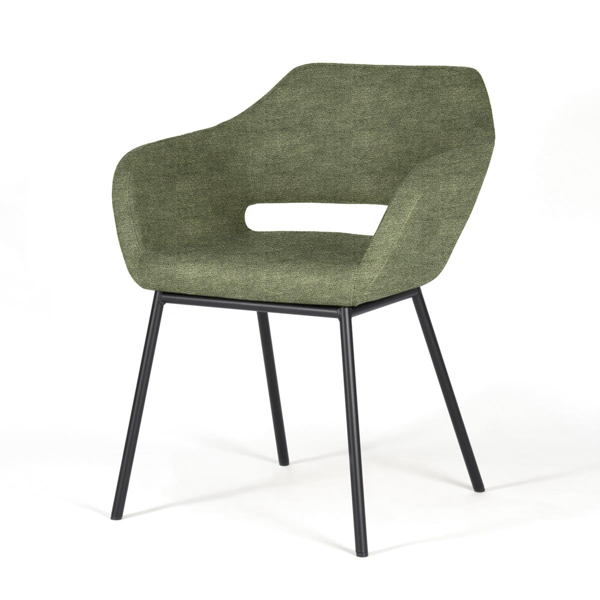 Leaf chair in fabric