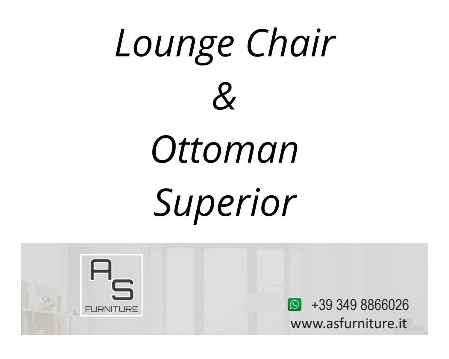 vitra lounge chair & ottoman Charles & e Ray Eames
