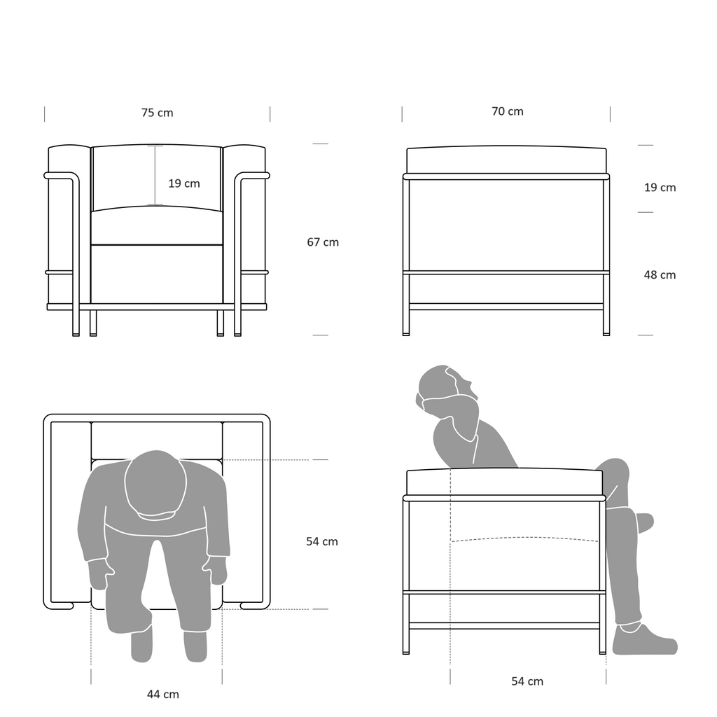 Qubo armchair