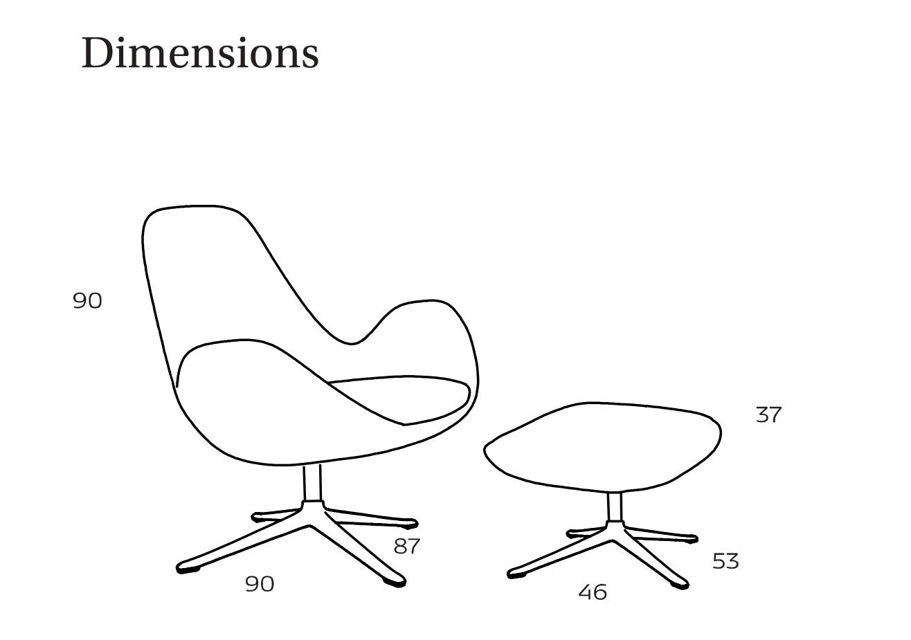 Ghost Low Armchair