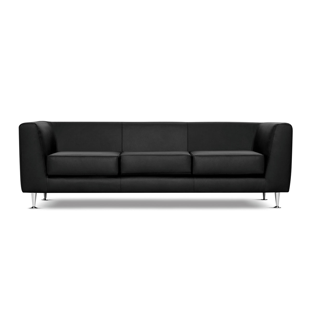 divano in vera pelle made in italy 3 posti cassina LC2 