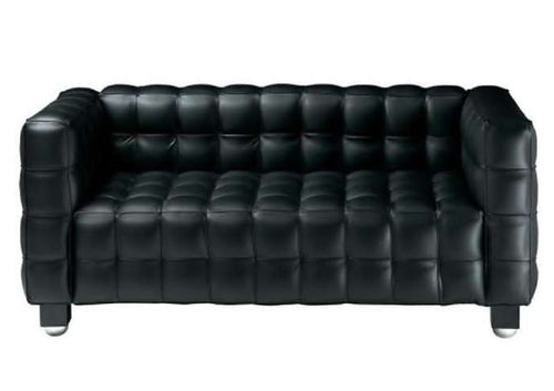 2-seater Checked Sofa