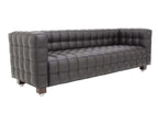 2-seater Checked Sofa