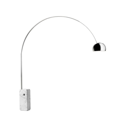 lampada ad arco tipo flos design achille castiglioni E27