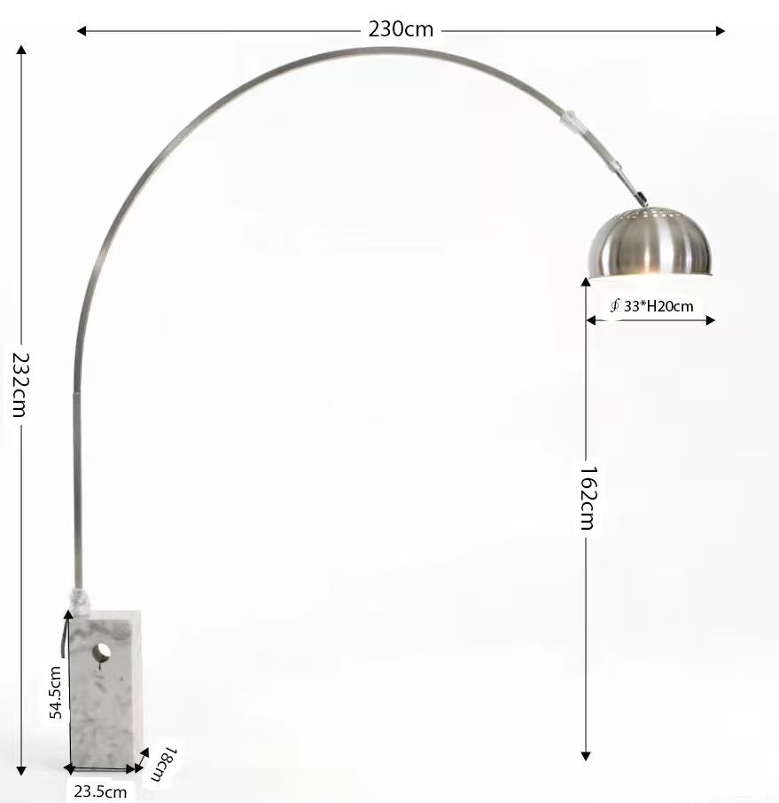 Lampada da terra Arco