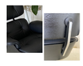 vitra lounge chair & ottoman Charles & e Ray Eames pelle nera legno frassino scuro 