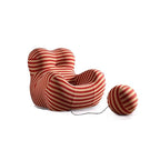 Poltrona Boobs con pouf