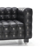 2-seater Checked Sofa