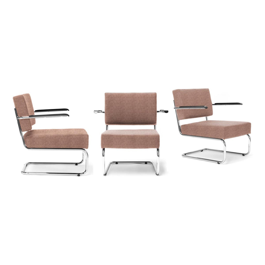 Candy lounge chair with armrests