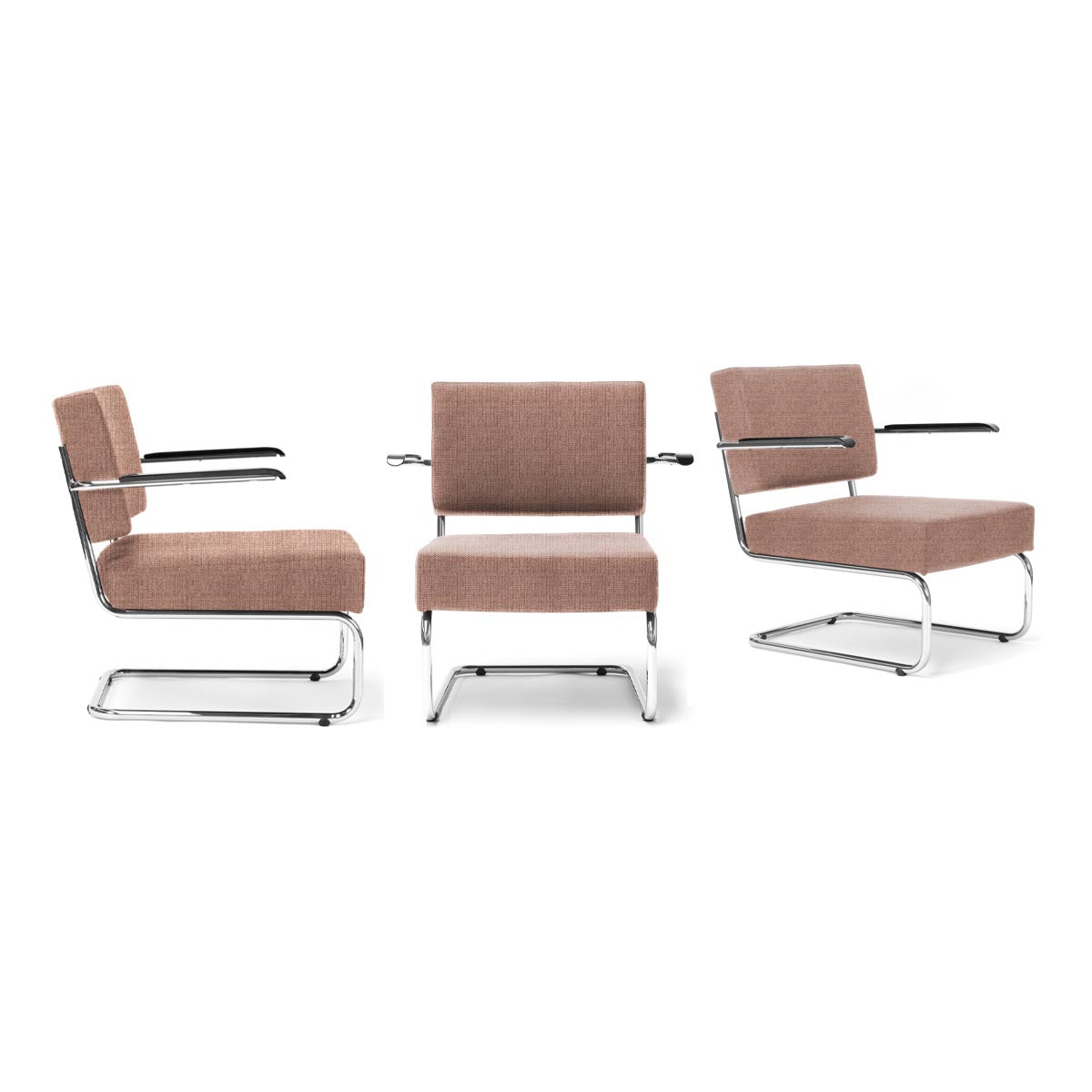 Candy lounge chair with armrests