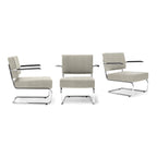 Candy lounge chair with armrests