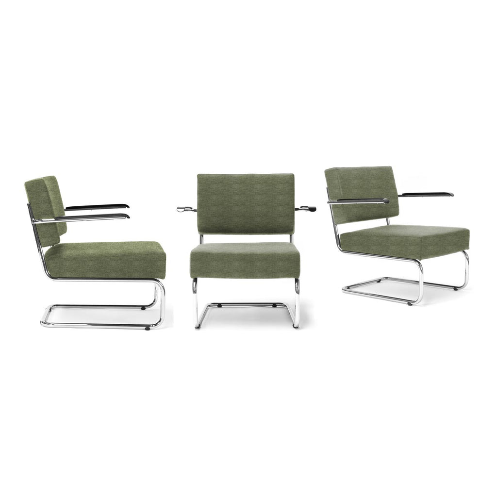 Candy lounge chair with armrests