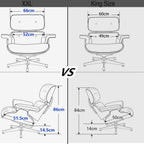 Lounge Chair + Ottoman XXL