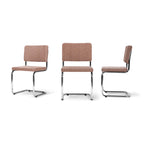 sedia cantilever tipo cesca relax by knoll  con imbottitura  thonet gavina Marcel Breuer B32 B 32