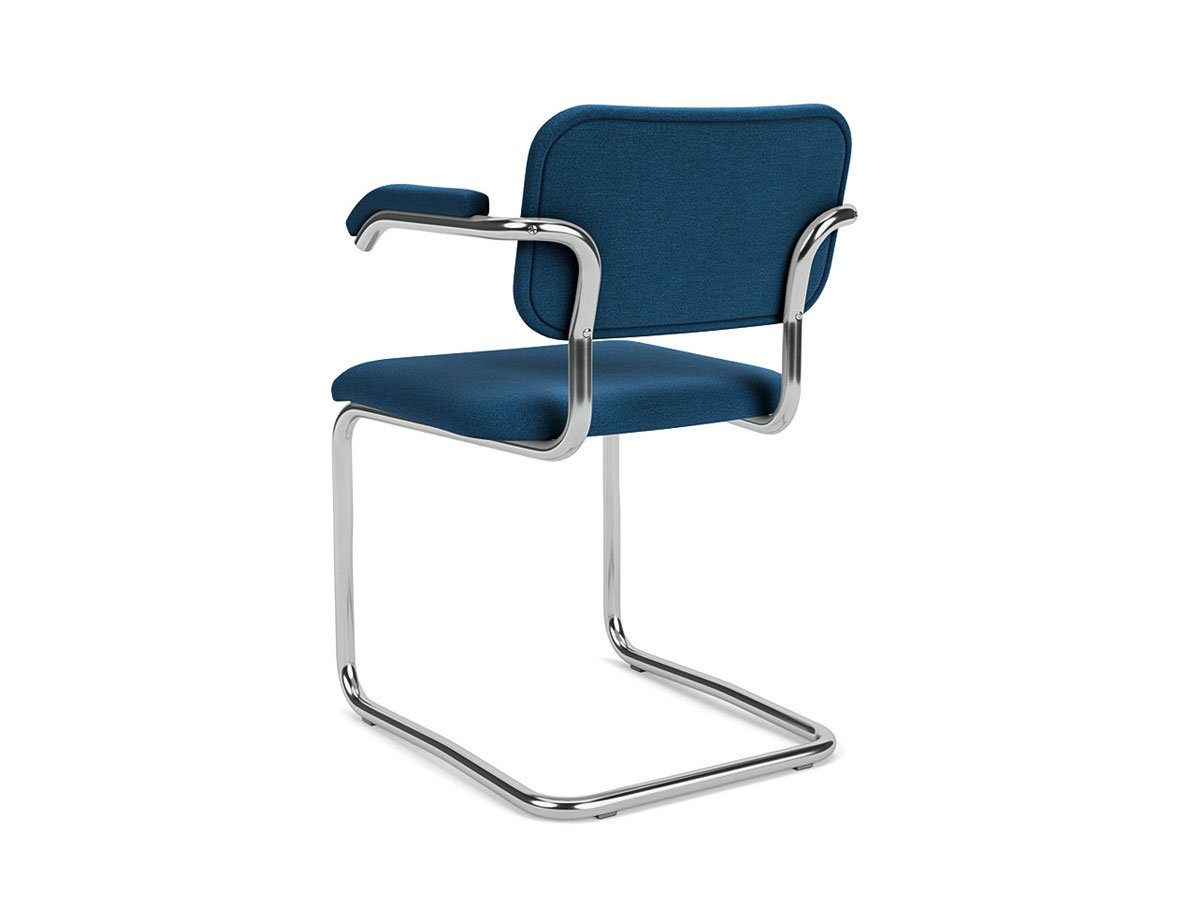 Sedia Cesca rivestita con braccioli