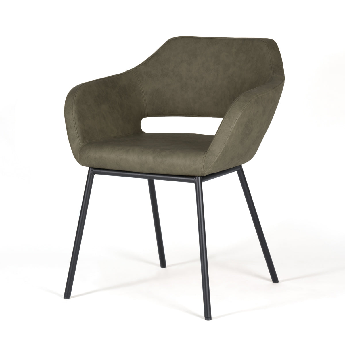 Leaf chair in PU leather