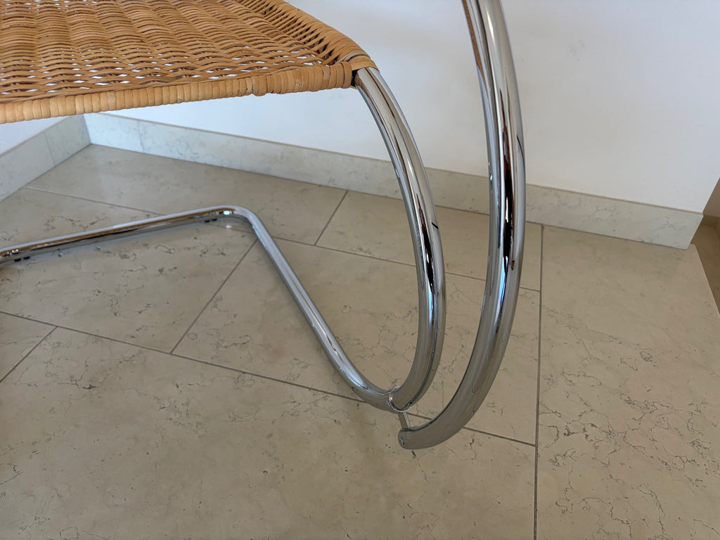 Sedia MR Rattan con braccioli