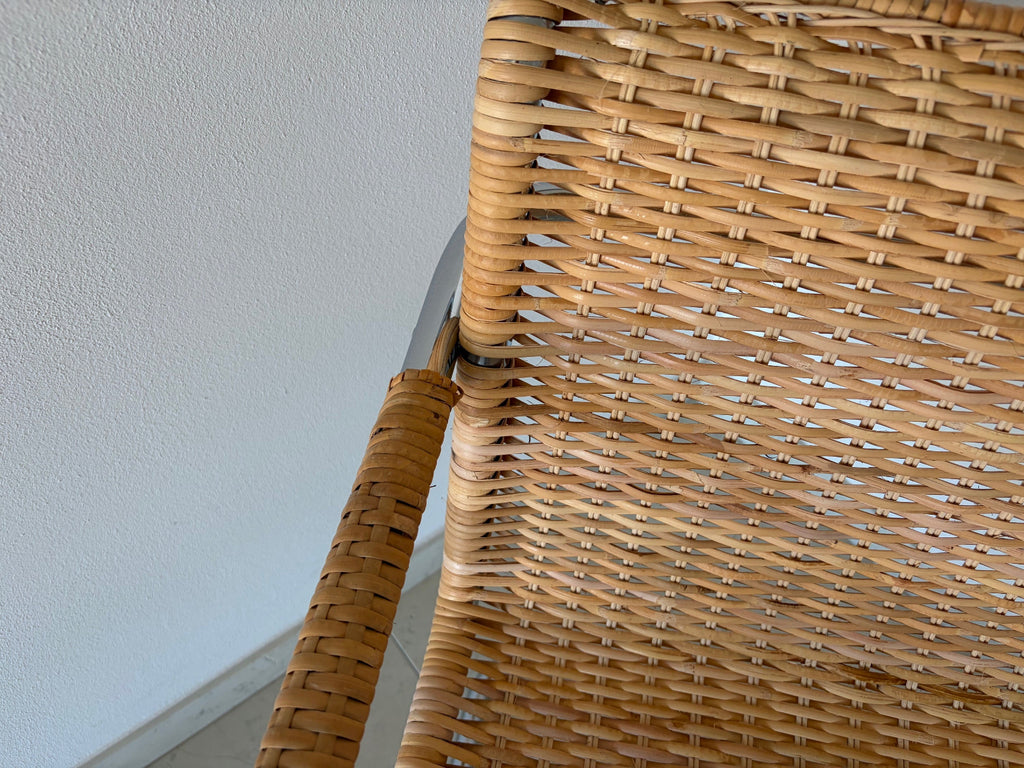 Sedia MR Rattan con braccioli