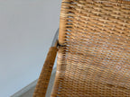 Sedia MR Rattan con braccioli