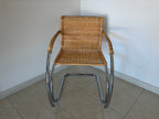 Sedia MR Rattan con braccioli