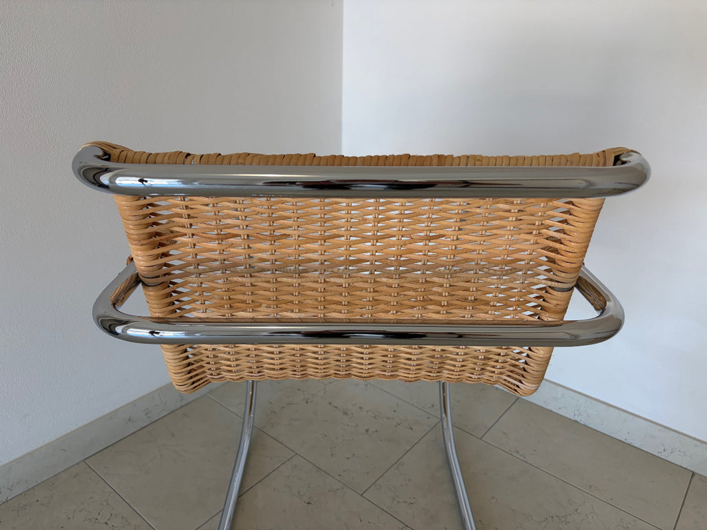 Sedia MR Rattan con braccioli