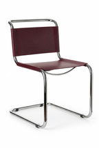 Sedia New Marte – cuoio bordeaux