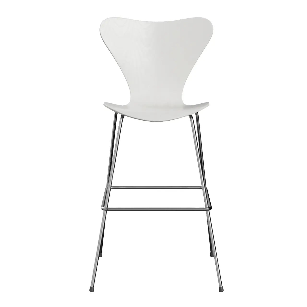 sgabello ispirato allo sgabello seven di arne jacobsen collezione fritz hansen series 7 3197