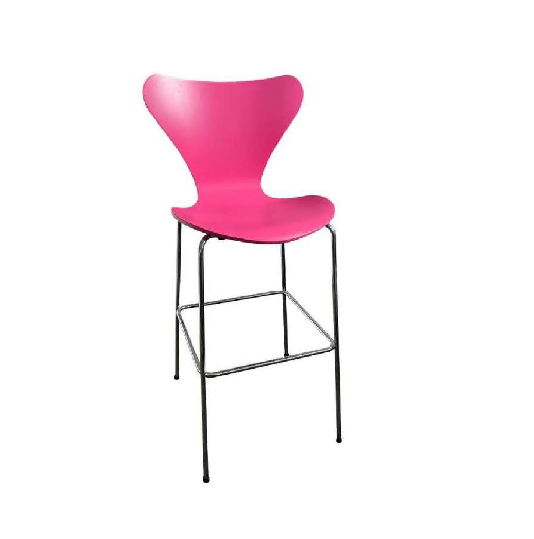 sgabello ispirato allo sgabello seven di arne jacobsen collezione fritz hansen series 7 3197