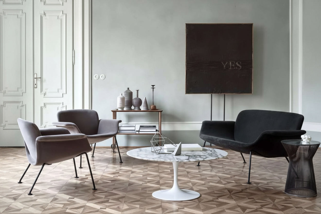 Round Marble Tulip Table