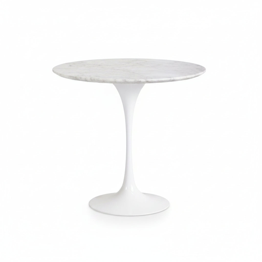 Round Marble Tulip Table