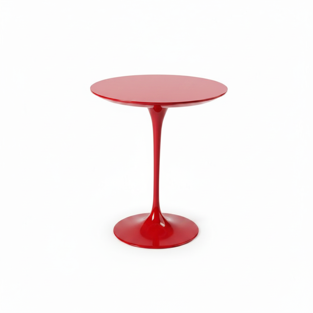 Tavolino Tulipano Tondo Laminato