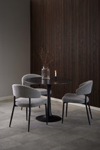 tavolo tipo tulip Eero Saarinen in ceramica
