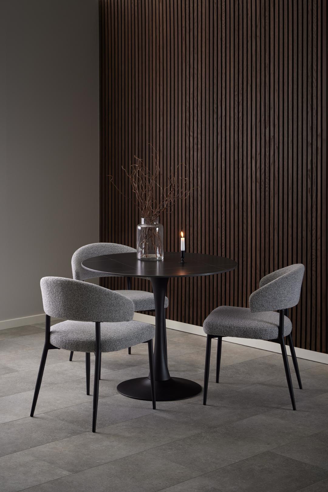 tavolo tipo tulip Eero Saarinen in ceramica