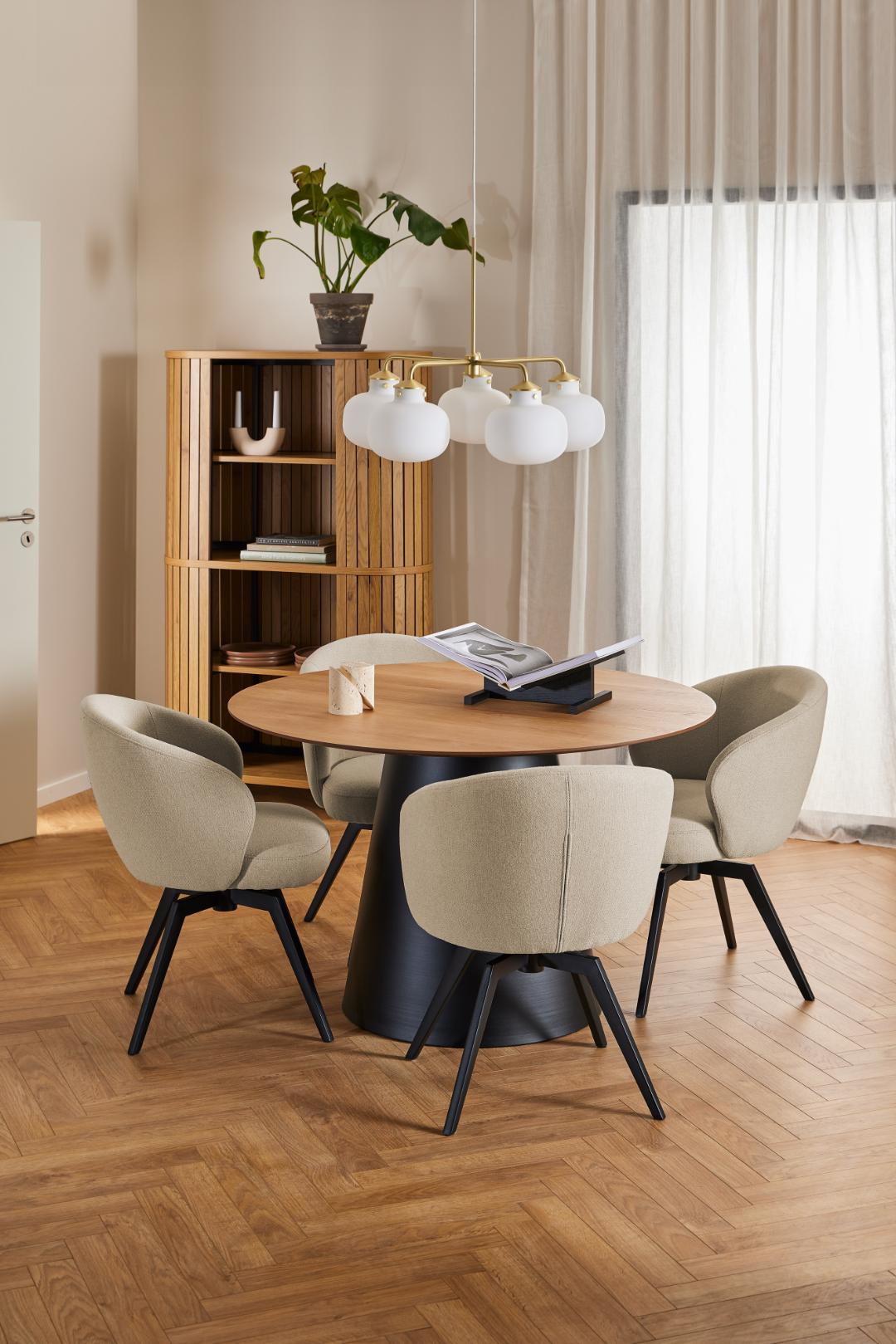 Tavolo da pranzo Soli 120x120
