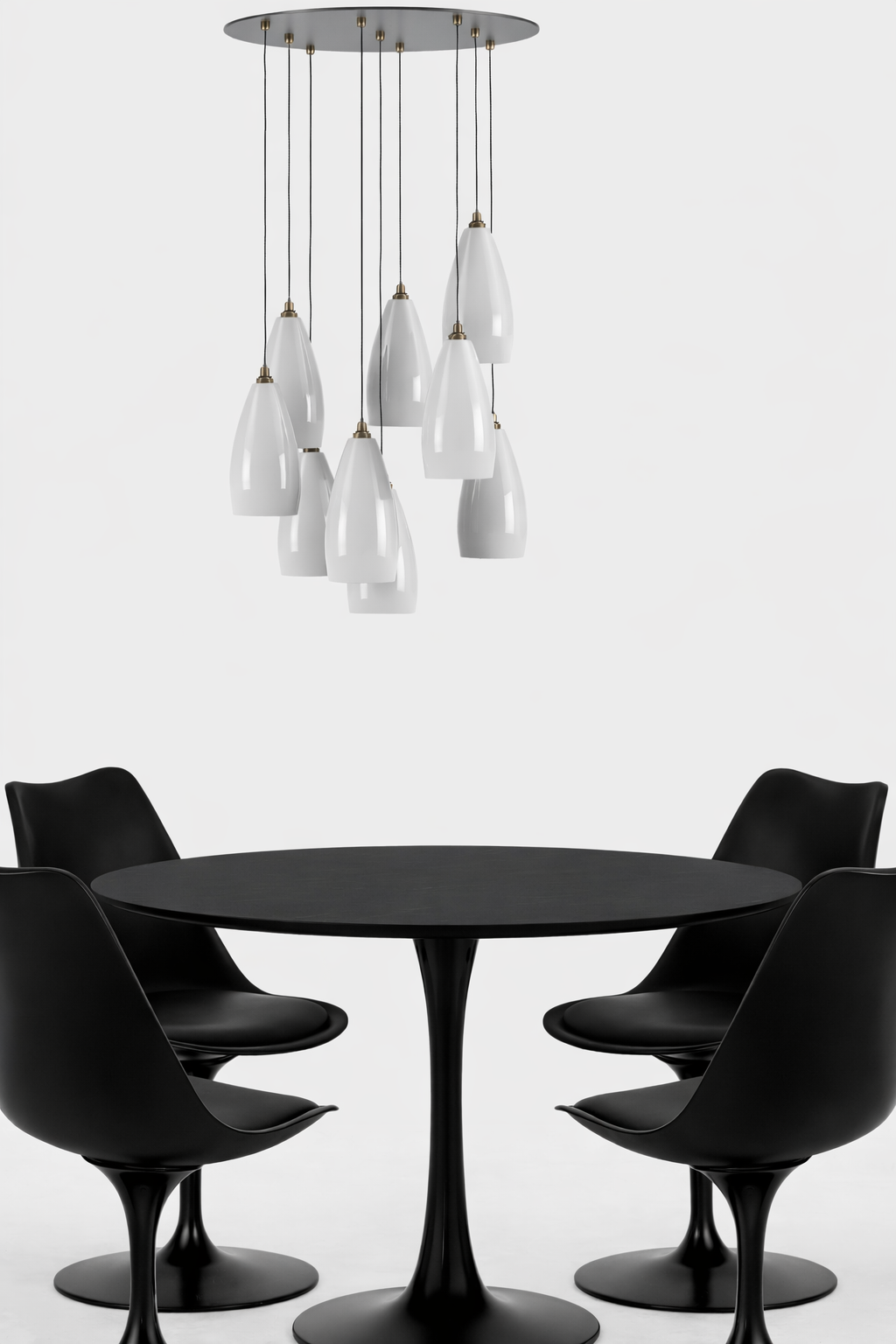 Round Laminate Tulip Table